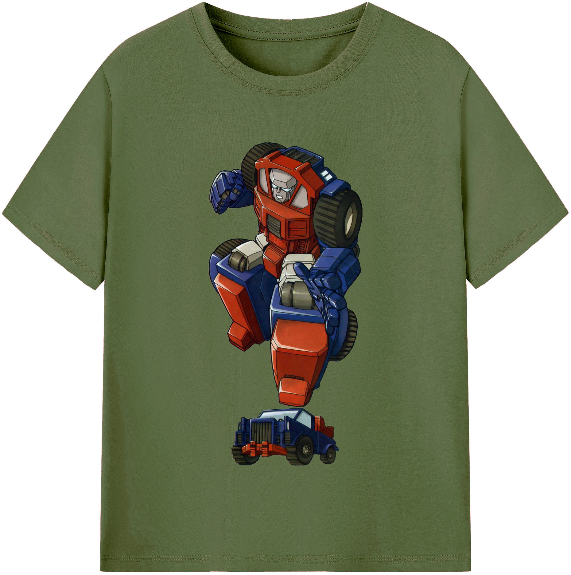 （画像用）  綿100％半袖Tシャツ（フロントプリント）